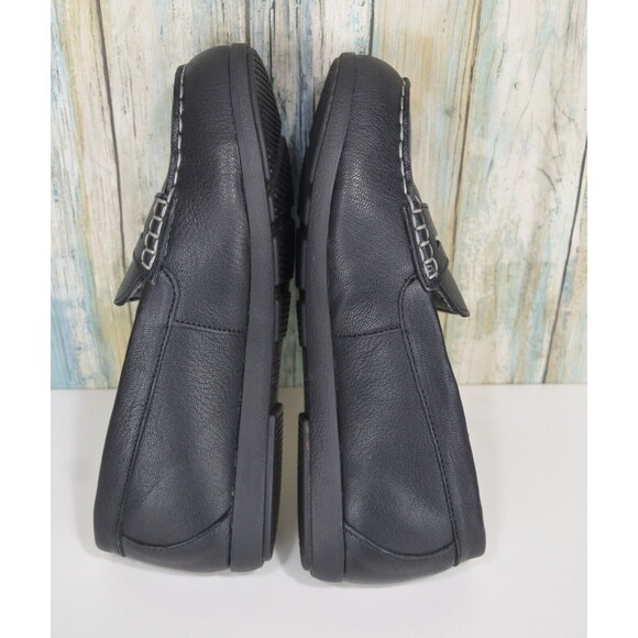 Rockport Works Women's Size 9 (W) Top Shore Steel Toe Penny Loafers Black - Picture 9 of 10